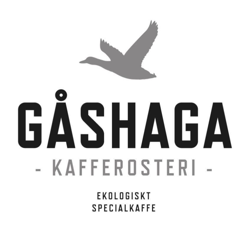 Logotyp för GÅSHAGA KAFFEROSTERI